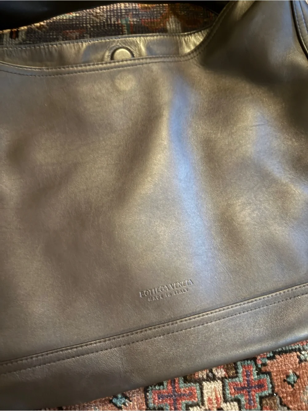 $3900 Bottega Veneta Medium Silky Hop Leather Hobo Bag in Brown Large